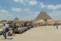 The Pyramids of Queens, the Pyramid of Menkaure, the Sphinx and Pyramid of Khafre