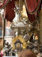 Sarcophagus of St John of Nepomuk inside St Vitus’ cathedral