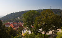 Petřín Hill from Prague Castle