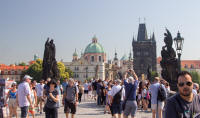 Muzeum Karlova mostu and Old Town bridge tower, Charles Bridge