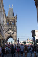 Eastern side of the Old Town bridge tower, Charles Bridge