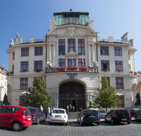 Panorama of Prague New City Hall