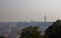 Žižkov TV Tower from Petřín Hill