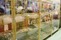 Cold war memorabilia inside the Parukarka nuclear bunker
