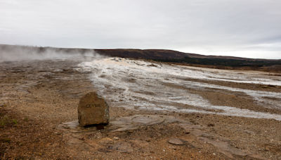 The original Geysir, now dormant