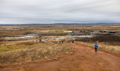 Geysir area