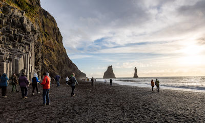 Reynisdrangur sea stacks