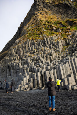 Basalt columns at Reynisfjara