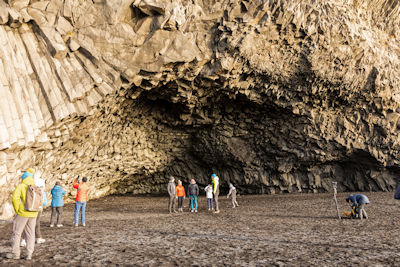 Basalt columns at Reynisfjara