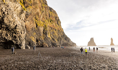 Reynisdrangur sea stacks