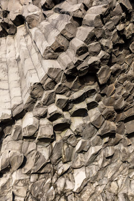Basalt columns at Reynisfjara