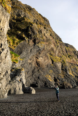 Basalt columns at Reynisfjara