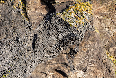 Basalt columns at Reynisfjara
