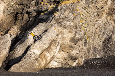 Basalt columns at Reynisfjara