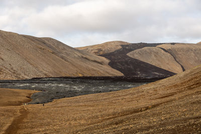 The Geldingadalur valley