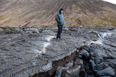 Kristján near vents