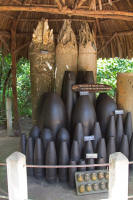 Unexploded American munitions