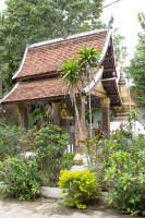 Small shrine with a Buddha
