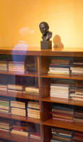 Bust of Lenin in workroom in Ho Chi Minh’s house no. 54