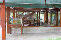 Meeting room under the stilt house