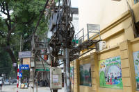 Substation and street cabling