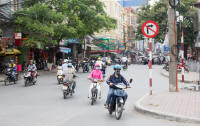 Traffic on phố Kim Ngu’u