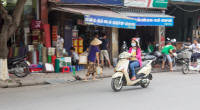 Traffic on phố Kim Ngu’u