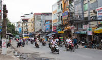 Traffic on phố Kim Ngu’u