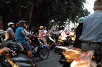 Evening traffic