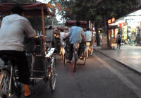 Fellow rickshaws