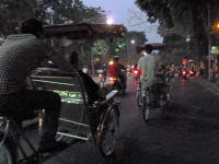 Fellow rickshaws