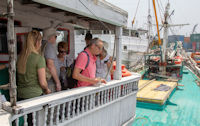 Emily Searson, Steve & Julie Spooner, Paul & Margaret Whiteley on the Amanat Sentosa