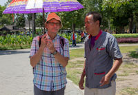 Paul Whiteley and Irwan