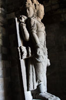 Statue inside the Brahma temple