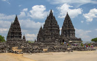 West side of Roro Jonggrang temple