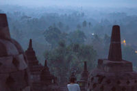Distant mist