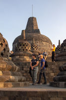 The central stupa