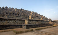 The north side of Borobudur
