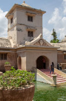 Tower overlooking Umbul Pasiraman bathing complex