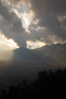 Panorama of Tengger caldera