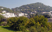 Giardini di Augusto, Capri town