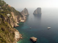 Isole Faraglione from Giardini di Augusto