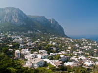 View north-west from Capri town