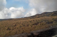 Small cones on the flank of Etna