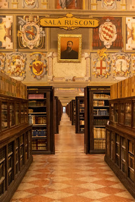 Library of the Palazzo dell'Archiginnasio
