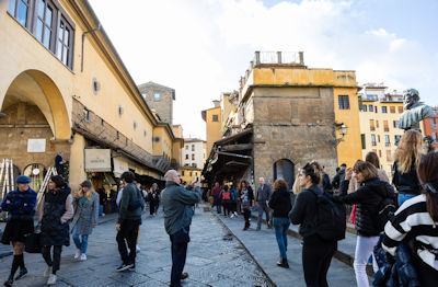 On the Ponte Vecchio