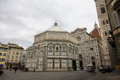 The Baptistry, the Duomo and the Campanile