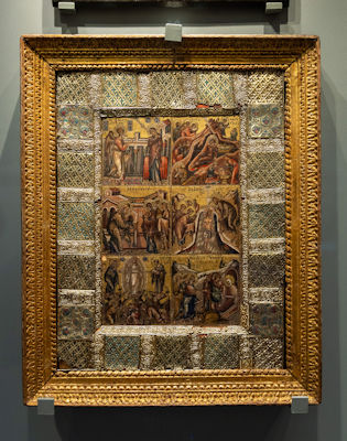 Micro-mosaics in the Museo dell'Opera del Duomo