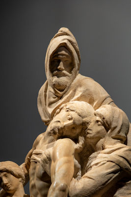 Nicodemus in Michaelangelo's Pieta is supposedly a self-portrait