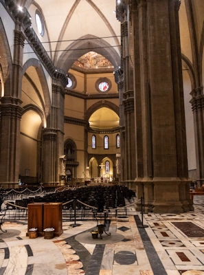 Interior of the Duomo